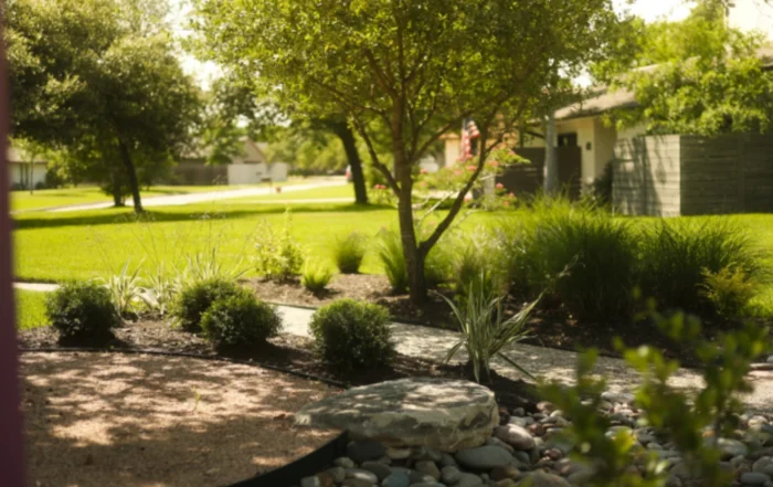 Landscaping can increase home value with a landscaped yard by Grassroots
